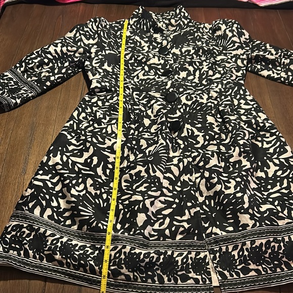 S D II Print 3/4 Sleeve Jacket - Picture 6 of 9